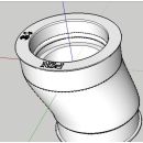 Spezial 3D GUMMI 251/260 34MM ZU 28MM POLINI PWK